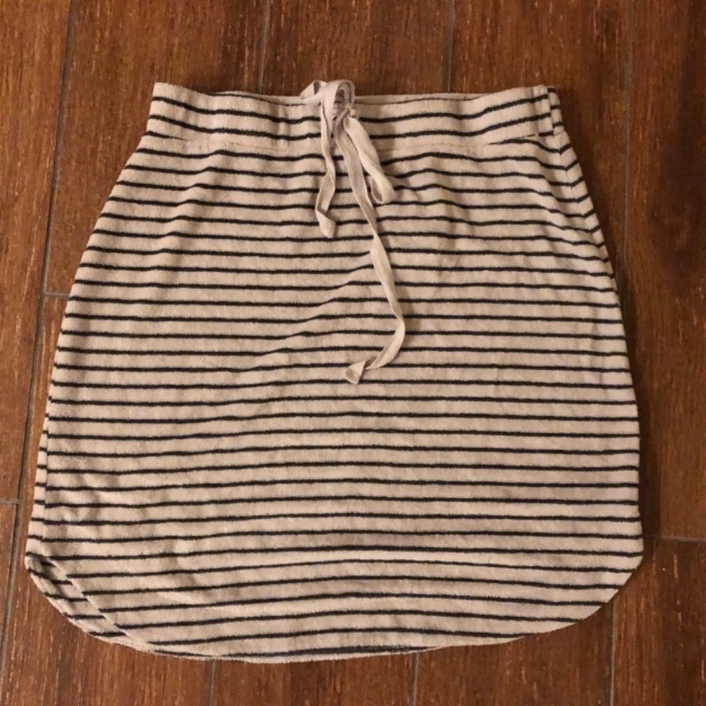 Michael Stars Extra Small Mini Skirt Oyster Playa - XS
